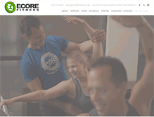 Tablet Screenshot of ecorefitness.com